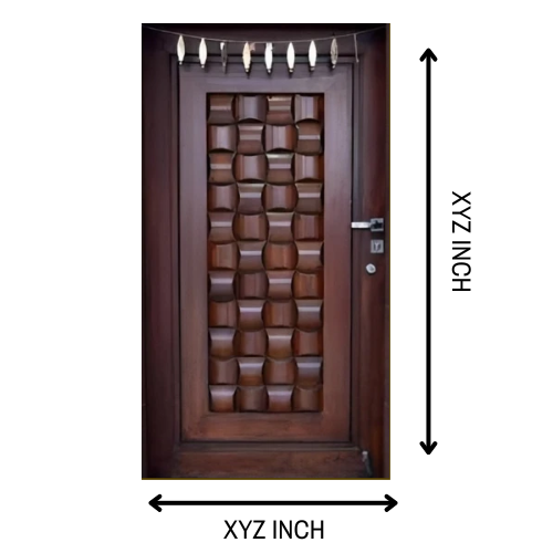 WPC Door | Wooden Door | Carved Door | For Home.